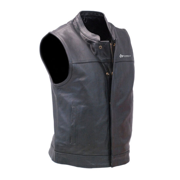 Motorbike Leather Vest